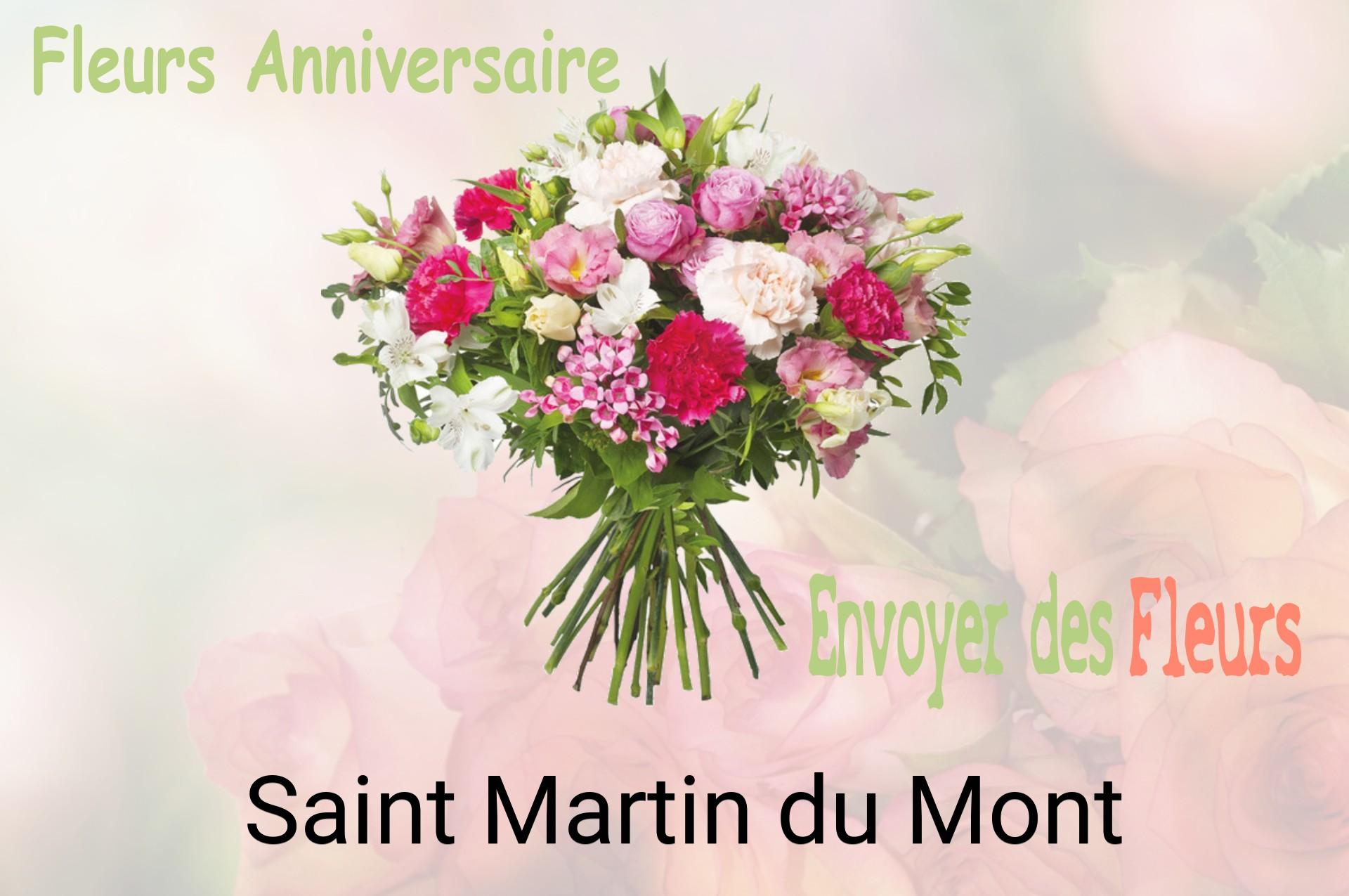 Bouquet de fleurs d’anniversaire livré à Saint-Martin-du-Mont