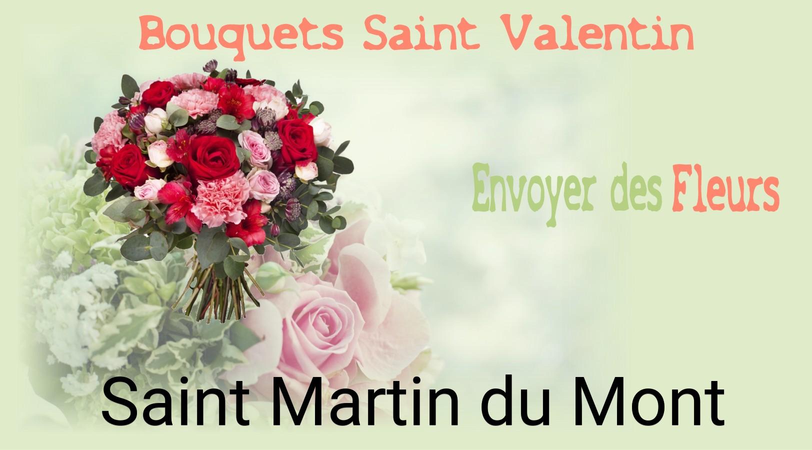 Roses de Saint-Valentin livrées à Saint-Martin-du-Mont